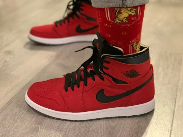 Giày Nike Air Jordan 1 High Zoom Comfort 'Gym Red' CT0978-600 - Ảnh 2