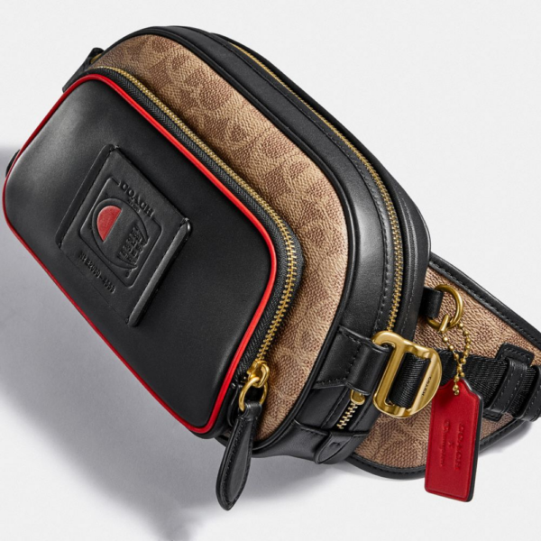Túi Coach X Champion Belt Bag In Signature Canvas 4553 OLOT8 - Ảnh 4