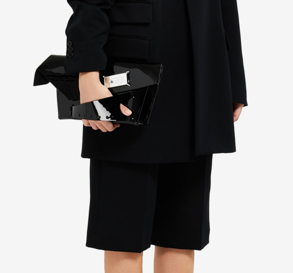 Túi Maison Margiela Snatched Medium Bag 'Black' S56WF0158P2921T8013 - Ảnh 5