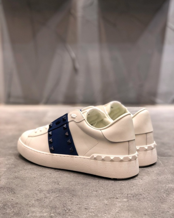 Giày Valentino Men's Rockstud Untitled Sneakers UY2S0931 LTU 52Q - Ảnh 4