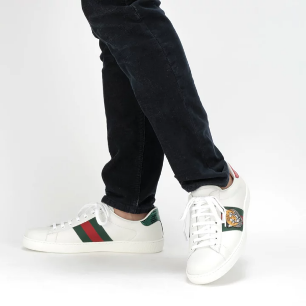 Giày Gucci Ace Embroidered 'Tiger' ‎457132-A38G0-9064 - Ảnh 5
