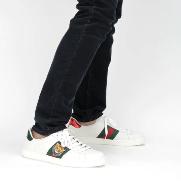 Giày Gucci Ace Embroidered 'Tiger' ‎457132-A38G0-9064 - Ảnh 4