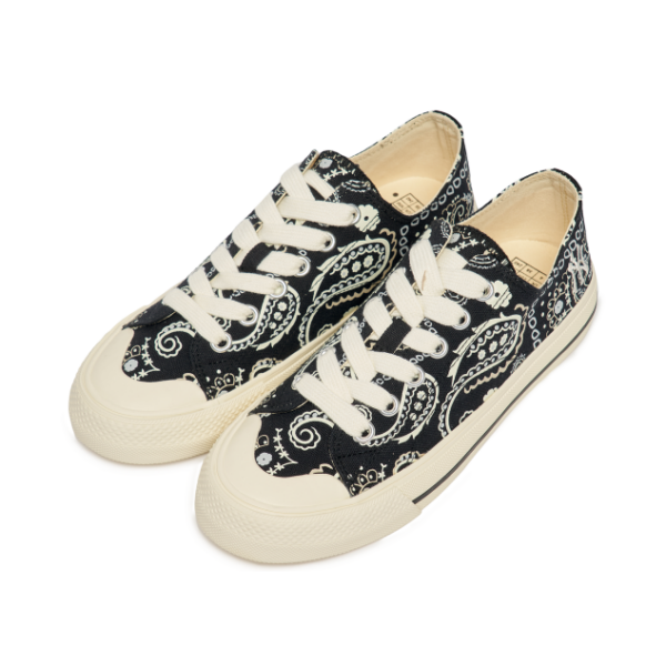 Giày MLB Playball Paisley New York Yankees Black 3ACVVP12N-50BKS - Ảnh 5