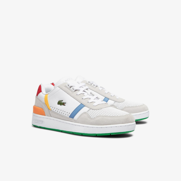 Giày Lacoste Men's T-Clip Lacoste x Polaroid Trainers 7-41SMA0110082 - Ảnh 7