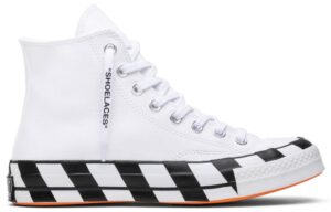 Giày Converse Off-White x Chuck 70 'White' 163862C