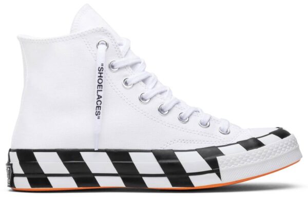 Giày Converse Off-White x Chuck 70 'White' 163862C