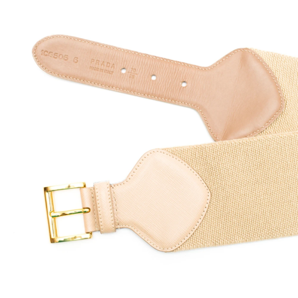 Thắt Lưng Prada Elasticated Waist Belt 1IB1214POF0018 - Ảnh 4