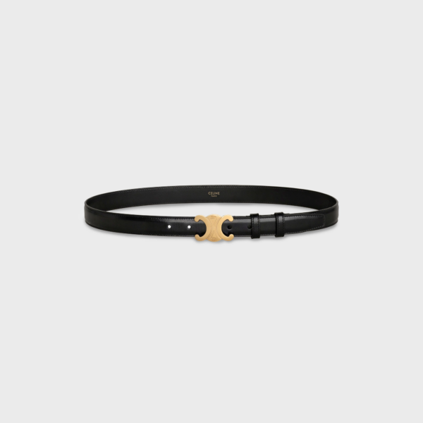 That Lung Celine Medium Triomphe 'Gold Black' 45AK93A01-38NO