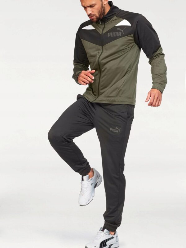 Bộ Puma Mens Iconic Woven Track Suit Set Forest Night 851564-15 - Ảnh 6