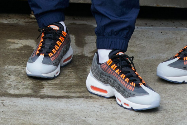 Giày Nike Kim Jones x Air Max 95 'Total Orange'  DD1871-001 - Ảnh 5