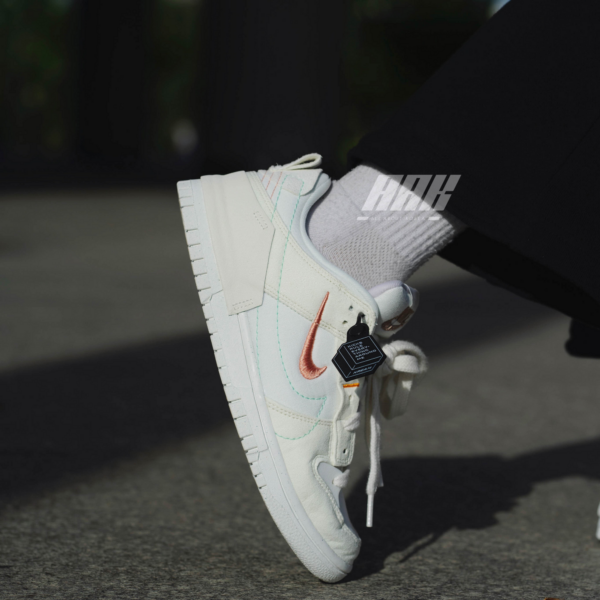 Giày Nike Dunk Low Wmns Disrupt 2 'Pale Ivory' DH4402-100 - Ảnh 8