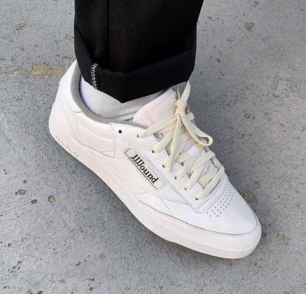 Giày Reebok JJJJound x Club C 85 'White Gum' FY6066 - Ảnh 2