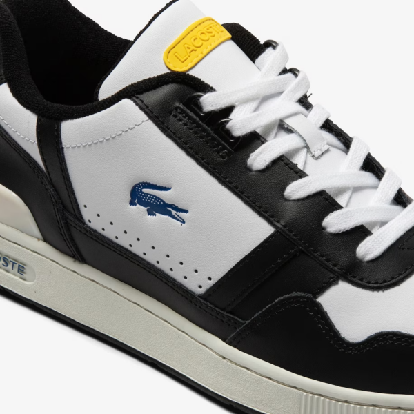 Giay Lacoste T-Clip 'Black White' 45SMA0076