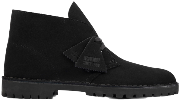 Giay Clarks Desert Rock 'Black Suede' 261-62705