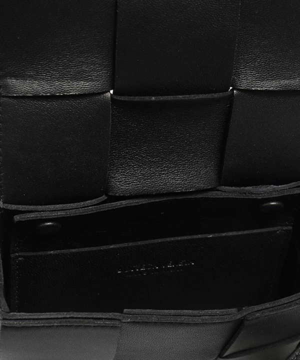 Túi Bottega Veneta Mini Intrecciato Leather Crossbody Bag 666688-VMAY1-8425 - Ảnh 3