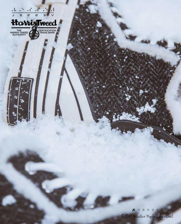 Giày XVESSEL G.O.P. Winter Highs Charcoal - Ảnh 4
