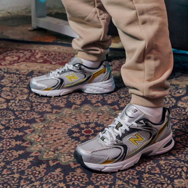 Giày New Balance 530 Retro Running Silver Yellow MR530SC - Ảnh 4