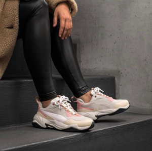 Alternative view of Giày PUMA Thunder Rive Gauche 'Grey Peach' 369453-01