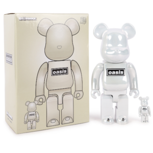 Alternative view of Mô Hình Bearbrick Oasis White Chrome