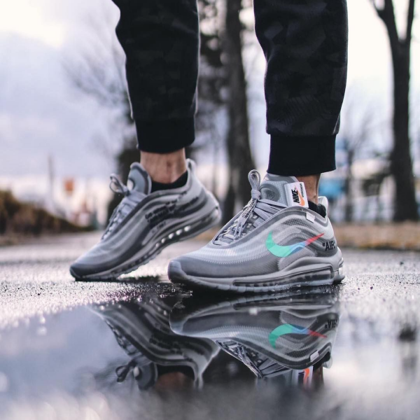 Giày Nike Off-White x Air Max 97 'Menta' AJ4585-101 - Ảnh 4