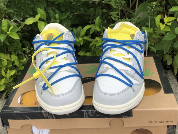Giày Nike Off-White x Dunk Low 'Lot 10 Of 50' DM1602-112 - Ảnh 6