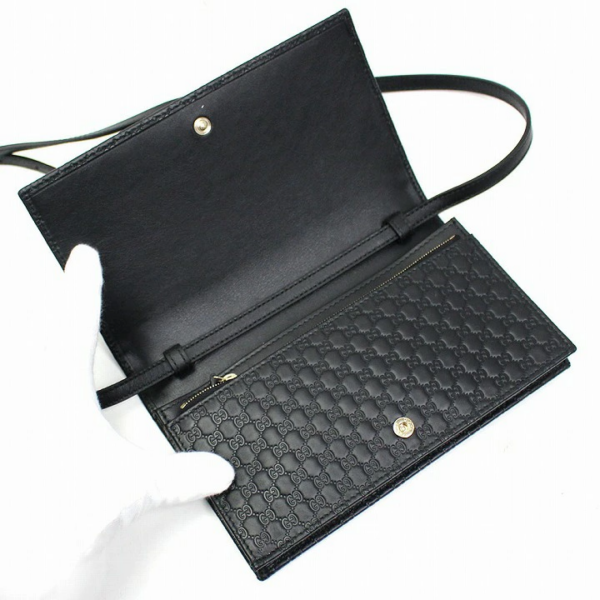 Túi Gucci Micro GG Cima Cross Body 466507 BMJ1G 1000 - Ảnh 4
