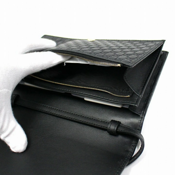 Túi Gucci Micro GG Cima Cross Body 466507 BMJ1G 1000 - Ảnh 3