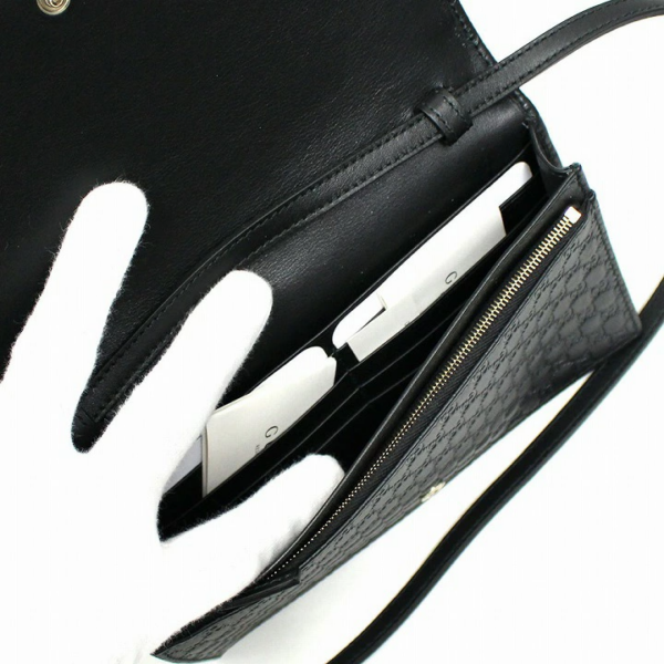 Túi Gucci Micro GG Cima Cross Body 466507 BMJ1G 1000 - Ảnh 2
