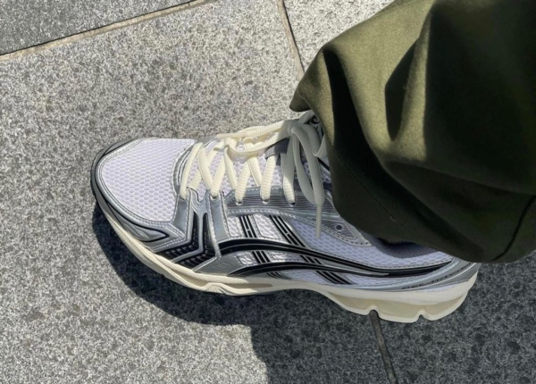 Giày Asics x JJJJound Gel-Kayano 14 'Silver Black' 1201A457-101 - Ảnh 4