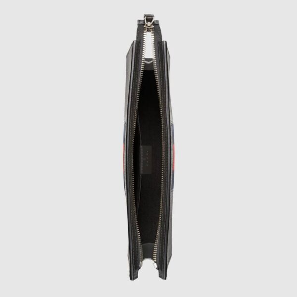 Túi Gucci GG Black Pouch GG Supreme 475316 KHN4C 1095 - Ảnh 3