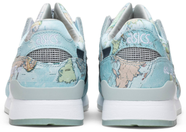 Giày Asics Atmos x Gel Lyte 3 'World Map' 1191A197-400 - Ảnh 3