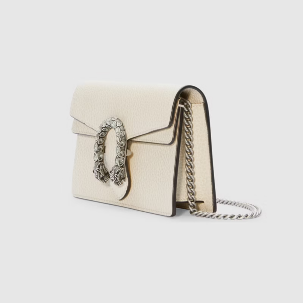 Túi Gucci Dionysus Super Mini Leather White 476432-CAOGM-9174 - Ảnh 4