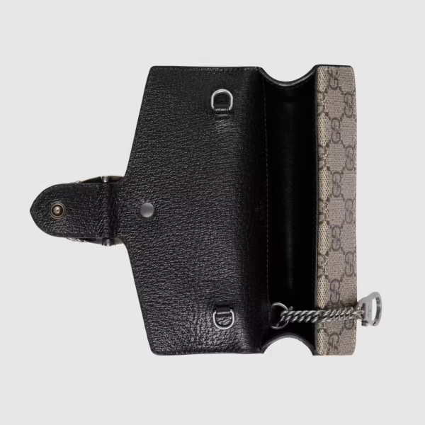Túi Gucci Dionysus Super Mini GG Supreme Canvas 476432-UQHFN-8666 - Ảnh 2