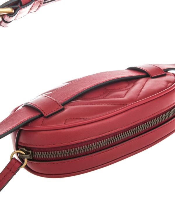 Túi Gucci GG Marmont Matelasse Belt Bag 476434 DSVRT 6433 - Ảnh 3