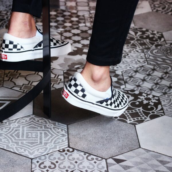 Giày Vans Classic Slip-On 98 DX 'Anaheim Factory Checkerboard' VN0A3JEXPU1 - Ảnh 4