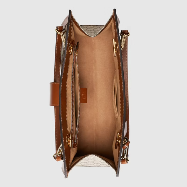 Túi Gucci Padlock Medium GG Shoulder GG Supreme Canvas Beige ‎479197-KHNKG-8534 - Ảnh 2
