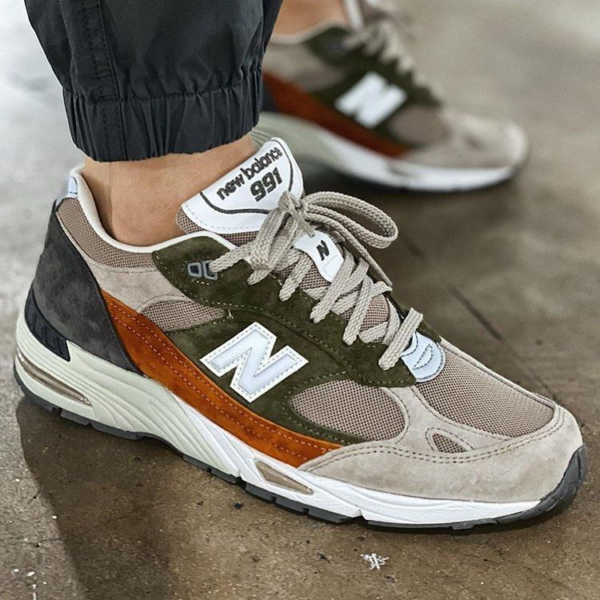 Giày New Balance 991 Made In England 'Nu Block Tan' M991NGO - Ảnh 2