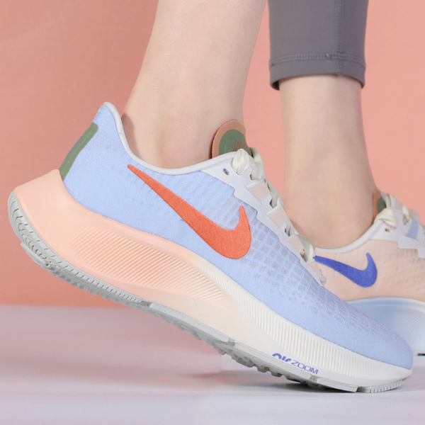 Giày Nike Wmns Air Zoom Pegasus 37 'Hydrogen Blue Electro Orange' DD8503-488 - Ảnh 5