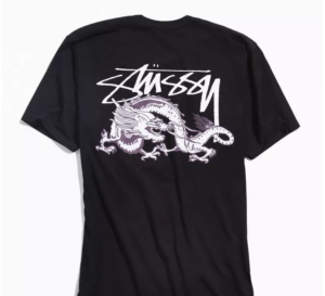 Alternative view of Áo Stussy Dynasty Tee 'Black'