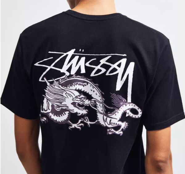 Áo Stussy Dynasty Tee 'Black' - Ảnh 3