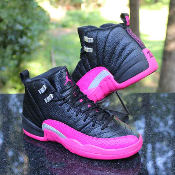 Giày Nike Air Jordan 12 Retro GS 'Deadly Pink' 510815-026 - Ảnh 6