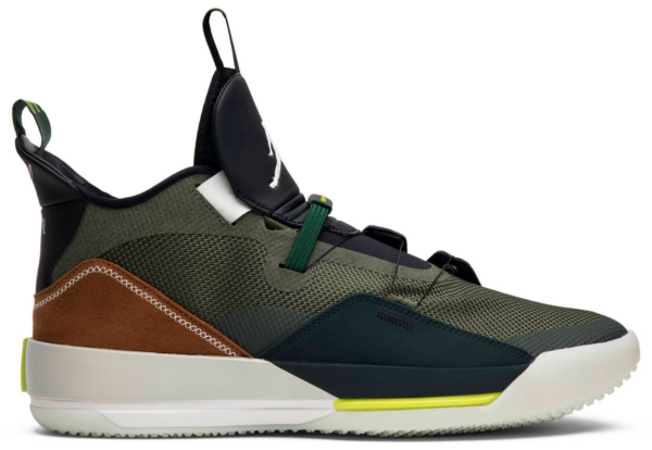 Giày Nike Travis Scott x Air Jordan 33 NRG 'Army Olive' CD5965-300