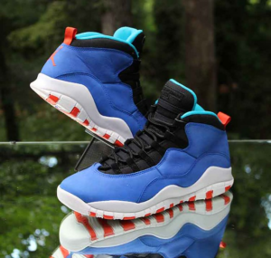 Alternative view of Giày Nike Air Jordan 10 Retro GS 'Tinker' 310806-408