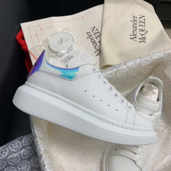 Giày Alexander McQueen Oversized 'White Iridescent' 561580-WHVI5-9375 - Ảnh 3
