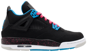 Giày Nike Air Jordan 4 Retro GS 'Black Vivid Pink' 487724-019