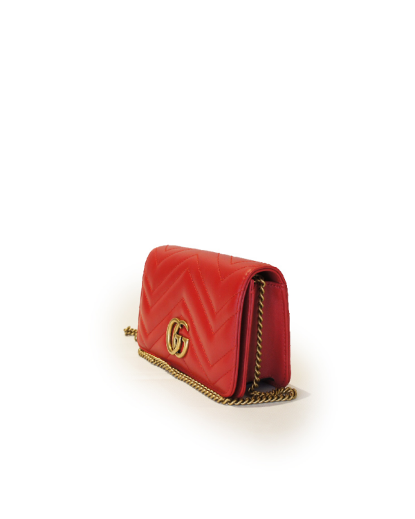Túi Gucci GG Marmont Mini Bage 488426 DTDCT 6433 - Ảnh 3
