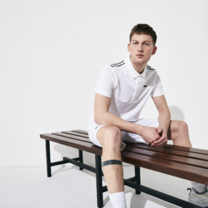 Ao Lacoste Paneled Ultra-Light Cotton Polo YH4890-BLD