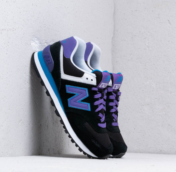 Giày New Balance Wmns 574 'Black Purple' WL574MOX - Ảnh 5
