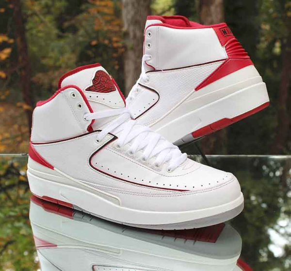 Giày Nike Air Jordan 2 Retro 'Chicago Home' 385475-102 - Ảnh 8