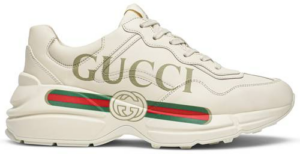 Giày Gucci Wmns Rhyton Leather Sneaker 'Logo' 528892-DRW00-9522